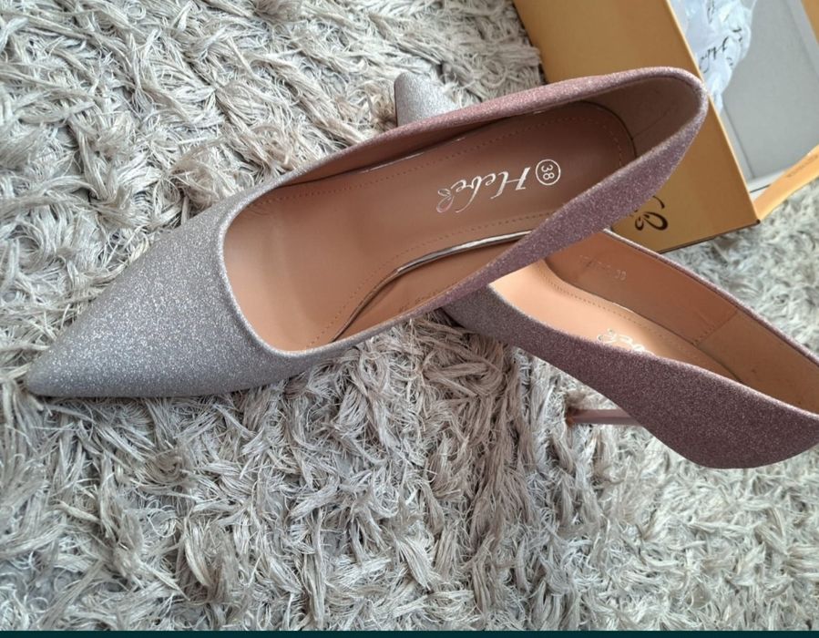 Pantofi stiletto toc 10 cm, Noi