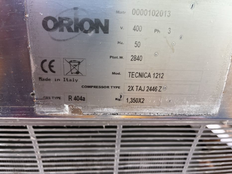 Vitrina Gelato Orion