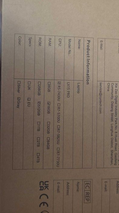 Laptop Gaming Nou – Ryzen 5 7430U, Fortnite, Counter Strike 2 , nou