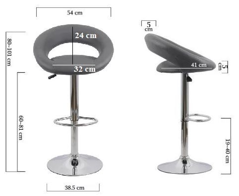 Scaune de bar pivotante