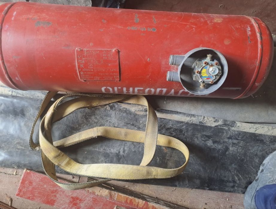 Газ балон для машина