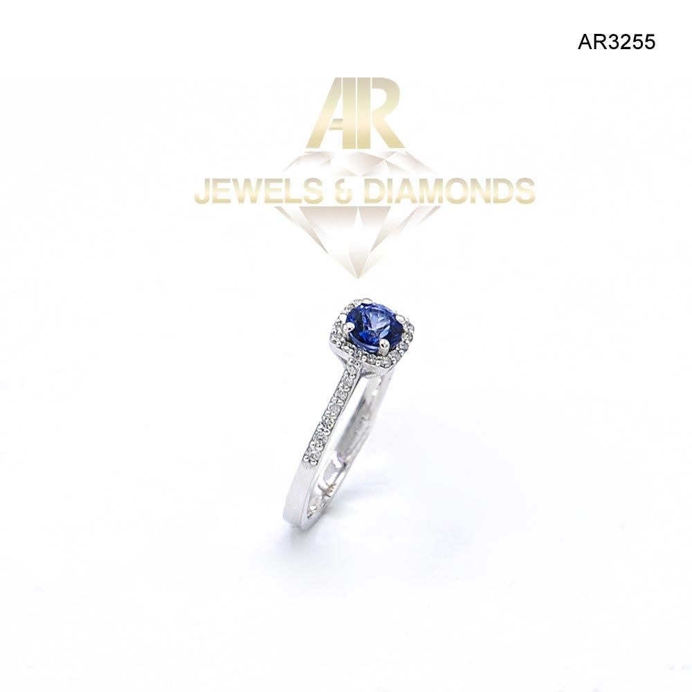 Inel Aur 14 K cu DIAMANTE model nou ARJEWELS(AR3255)