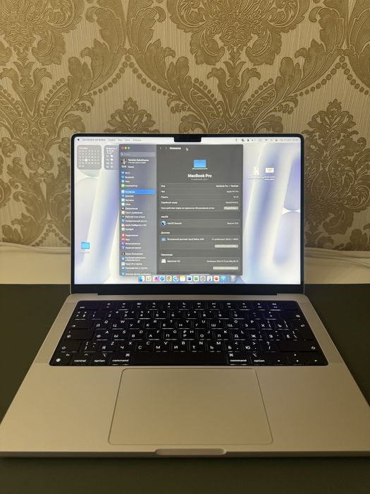 Macbook M1 Pro 16 gb 512gb