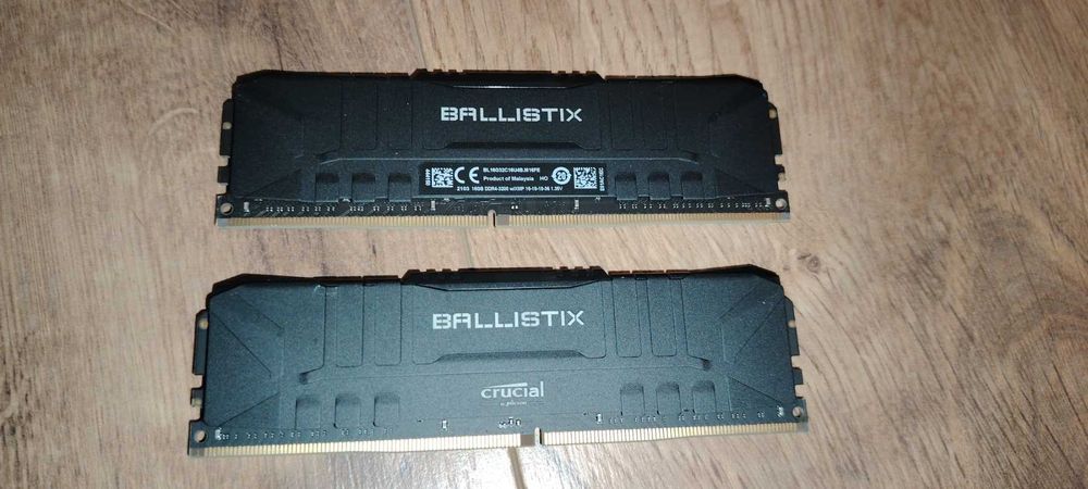 Рам памет Crucial Ballistix 2x16GB 32GB 3200MHz DDR4