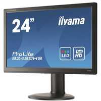 Monitor LED 23.6", Full HD, HDMI, Boxe Iiyama ProLite, B2480HS-B1
