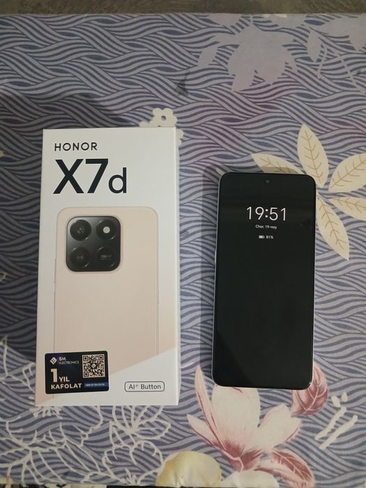 Honor X7d 256 g yangi