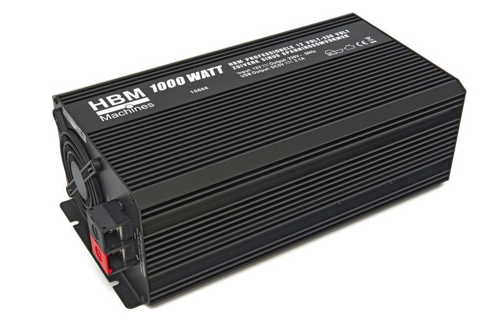 convertor invertor de tensiune auto 600w 12v - 230v hbm