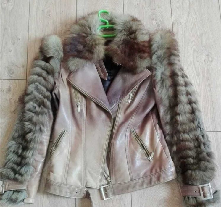 Дамско кожено яке