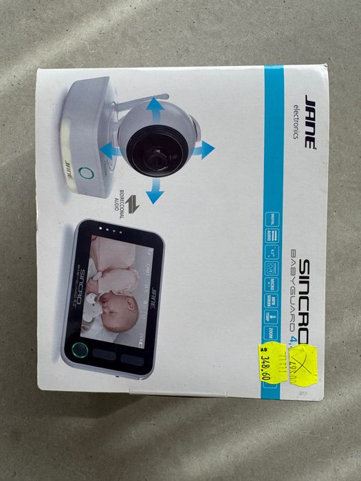 Дигитален видео бебефон Jane Sincro Babyguard