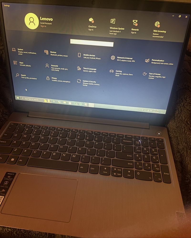 Laptop Lenovo IdeaPad 3 15IGL05