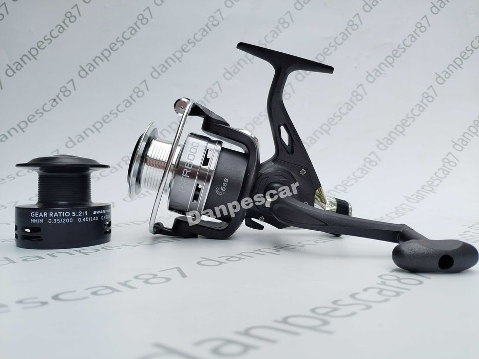 SET CRAP FL Lanseta CARP ATTACK 3,9m + Mulineta HFR6000 + 300M FIR