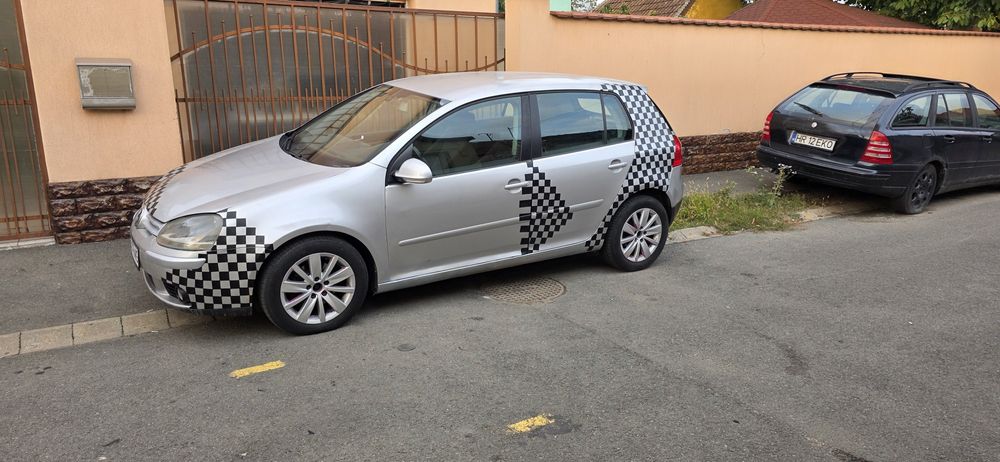 Vw golf 5, 1.9 tdi , 140 cp , înmatriculat cu fiscal  , 6 viteze