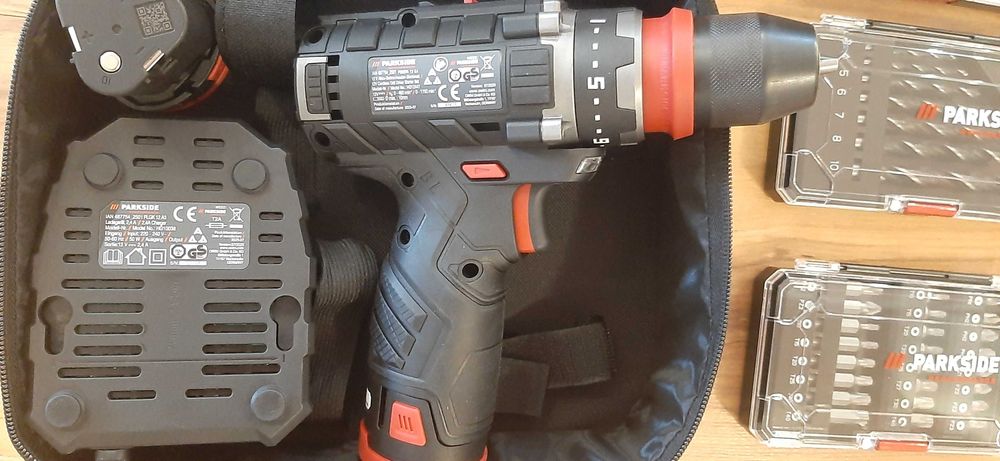 Masina de insurubat si gaurit cu acumulator PARKSIDE PBSPA 12 E4