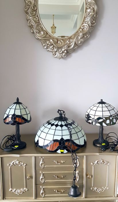 Candelabru/veioza  veche tip Tiffany