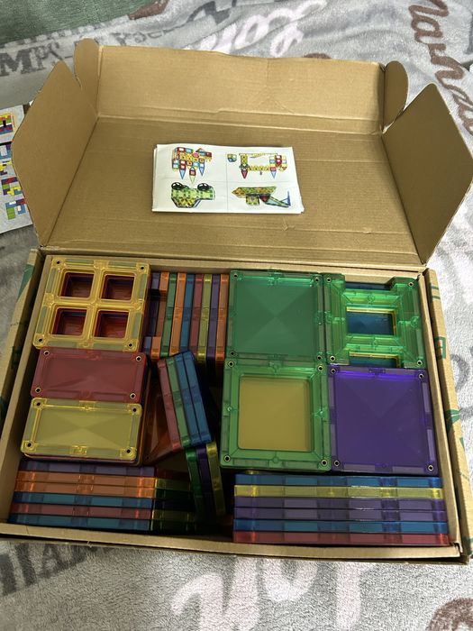 Connetix Tiles Rainbow Creative Pack 102 (placi magnetice)