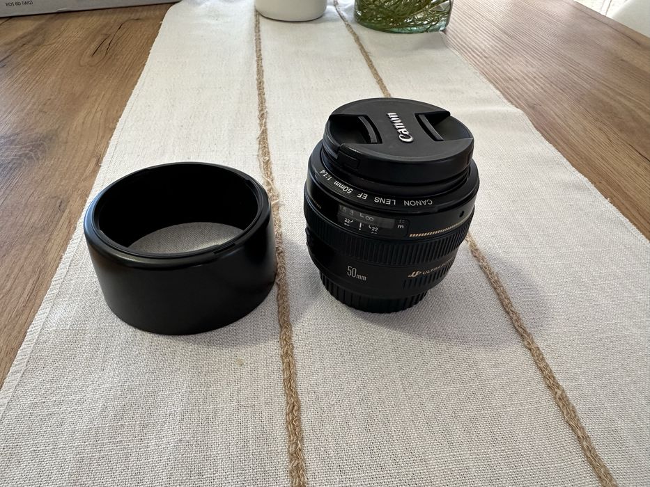 obiectiv Canon 50mm 1.4