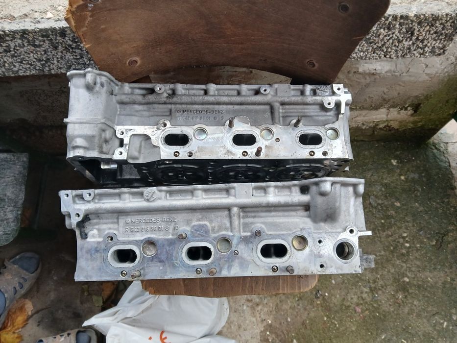Цилиндрови глави лява и дясна за Mercedes W211.320CDI.-V6.-E-class.