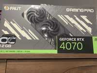 Продаю Видеокарта Palit GeForce RTX 4070 12Gb GAMINGPRO OC