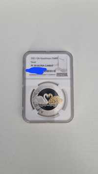 Продам серебряную монету Aqqu (Акку) 500 тенге NGC