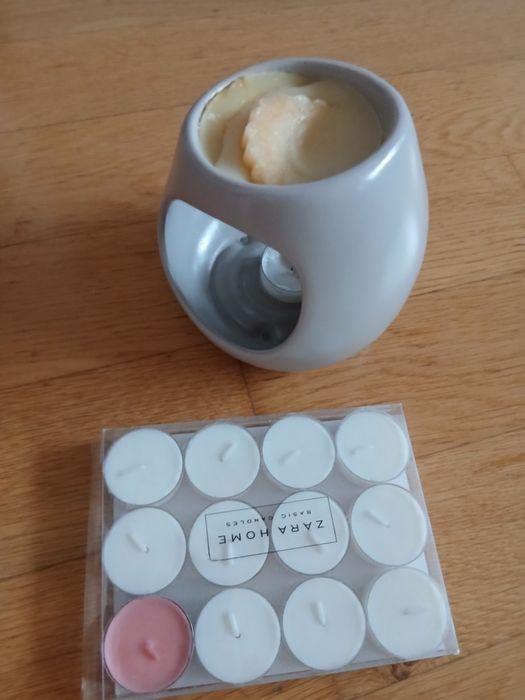 Încălzitor de ceară Stonehenge gri deschis Yanke