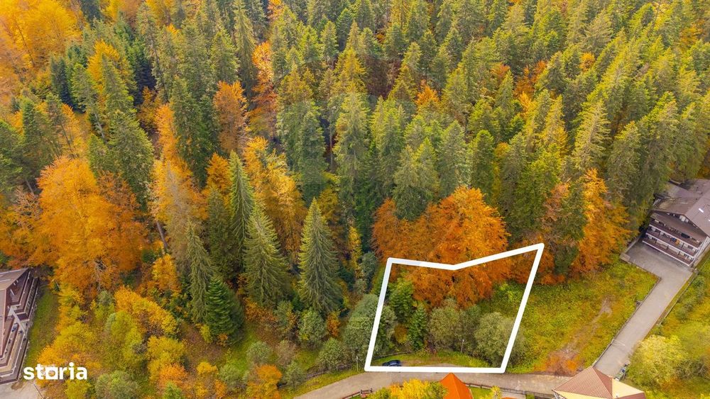 Comision 0 | Teren intravilan de vânzare – Predeal, Brașov 908 mp