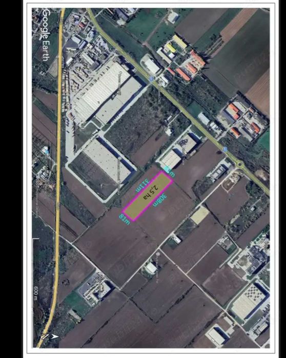 Vând terenuri industriale