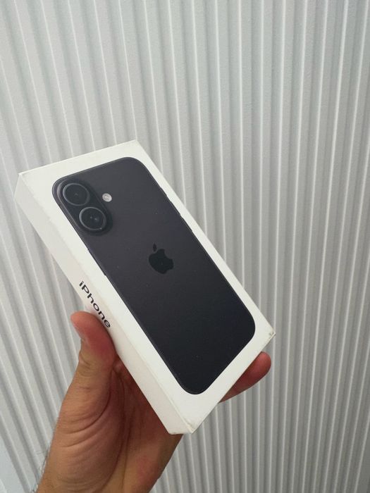 Iphone 16 Black 128 GB -Nou-Neavtivat