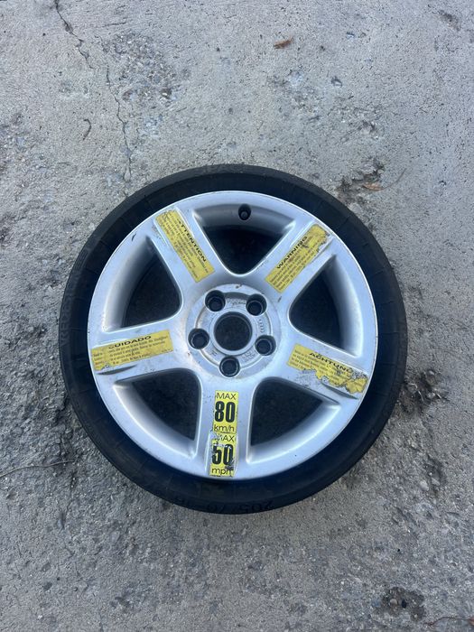 Резервна гума за Ауди 5х112  парерица 16”
