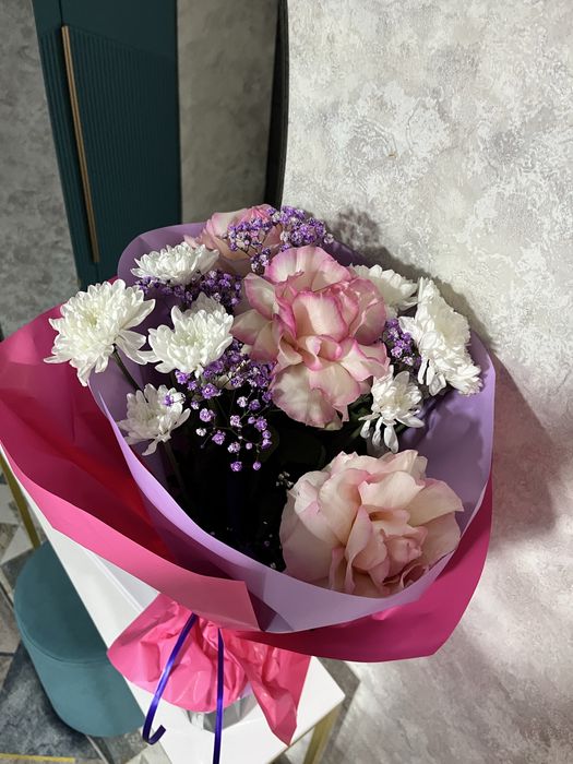 Цветы по 4500тг свежие объемные