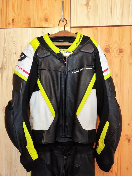 Combinezon moto piele 2 piese ca NOU L 52