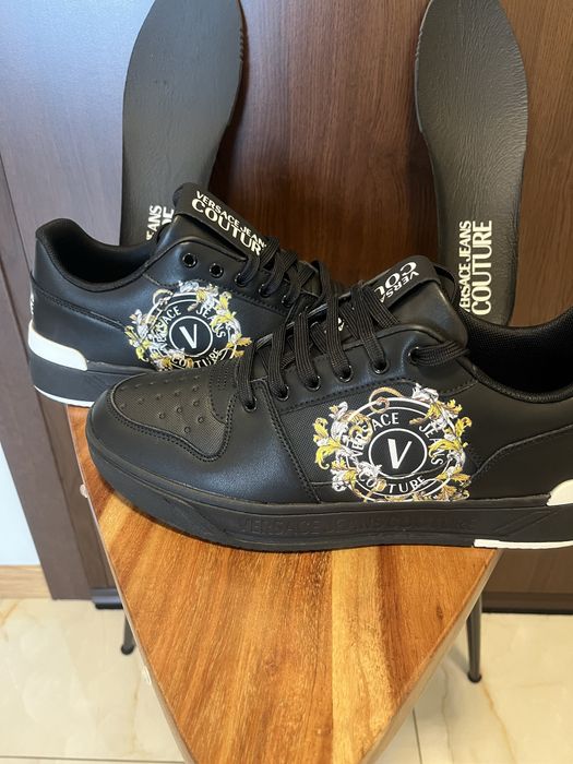 Кожени сникерси VERSACE J.COUTURE