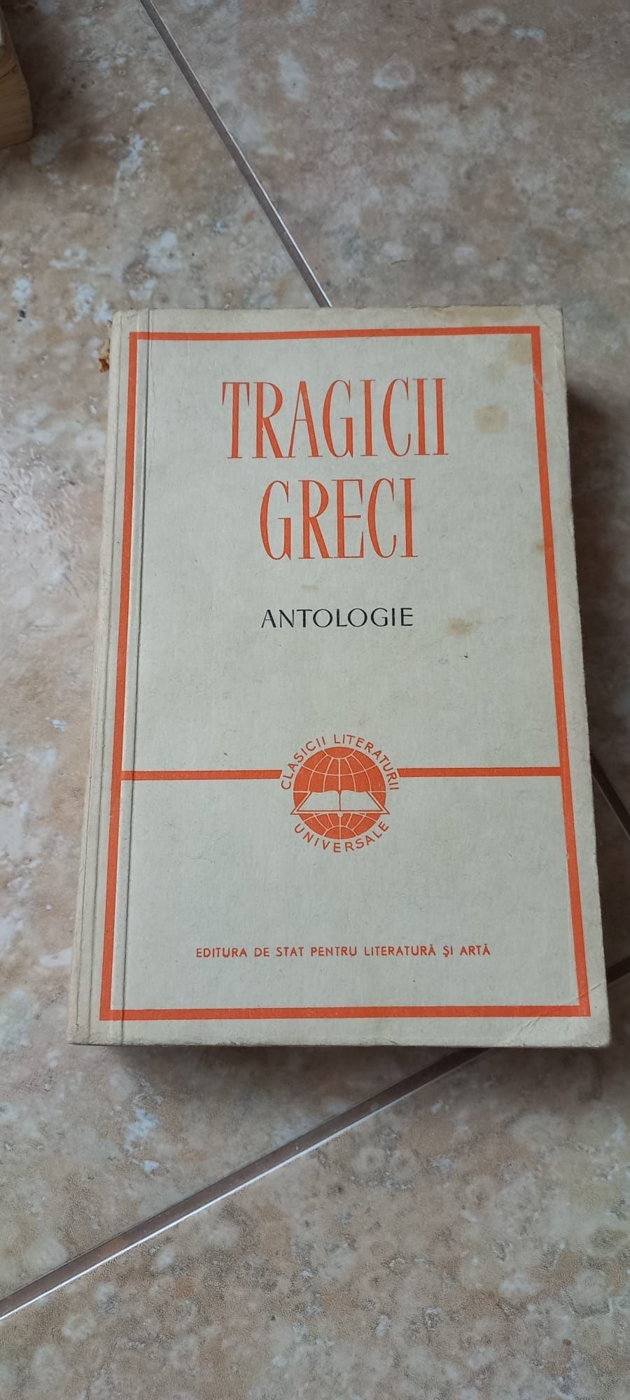 Carte colecție Tragicii Greci 1958
