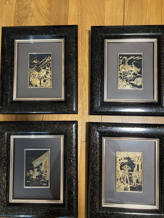 Set de 4 rablouri Don Quijote