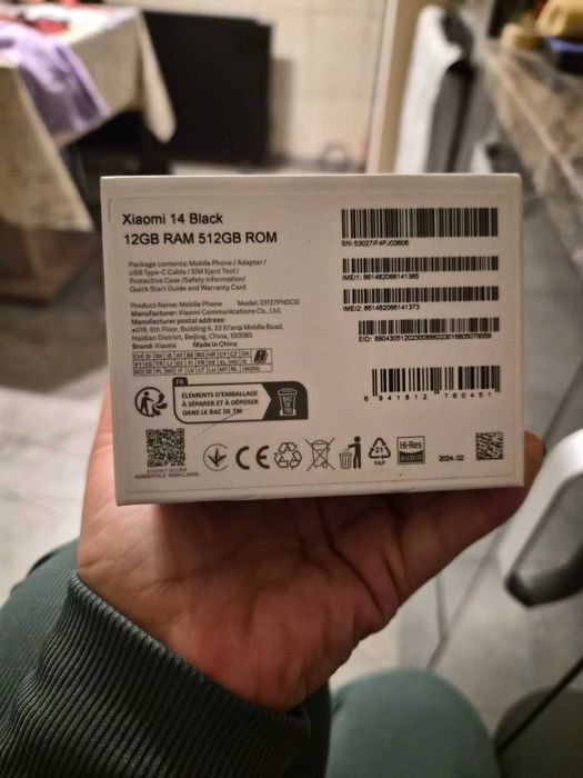 Xiaomi 14 Black 512gb