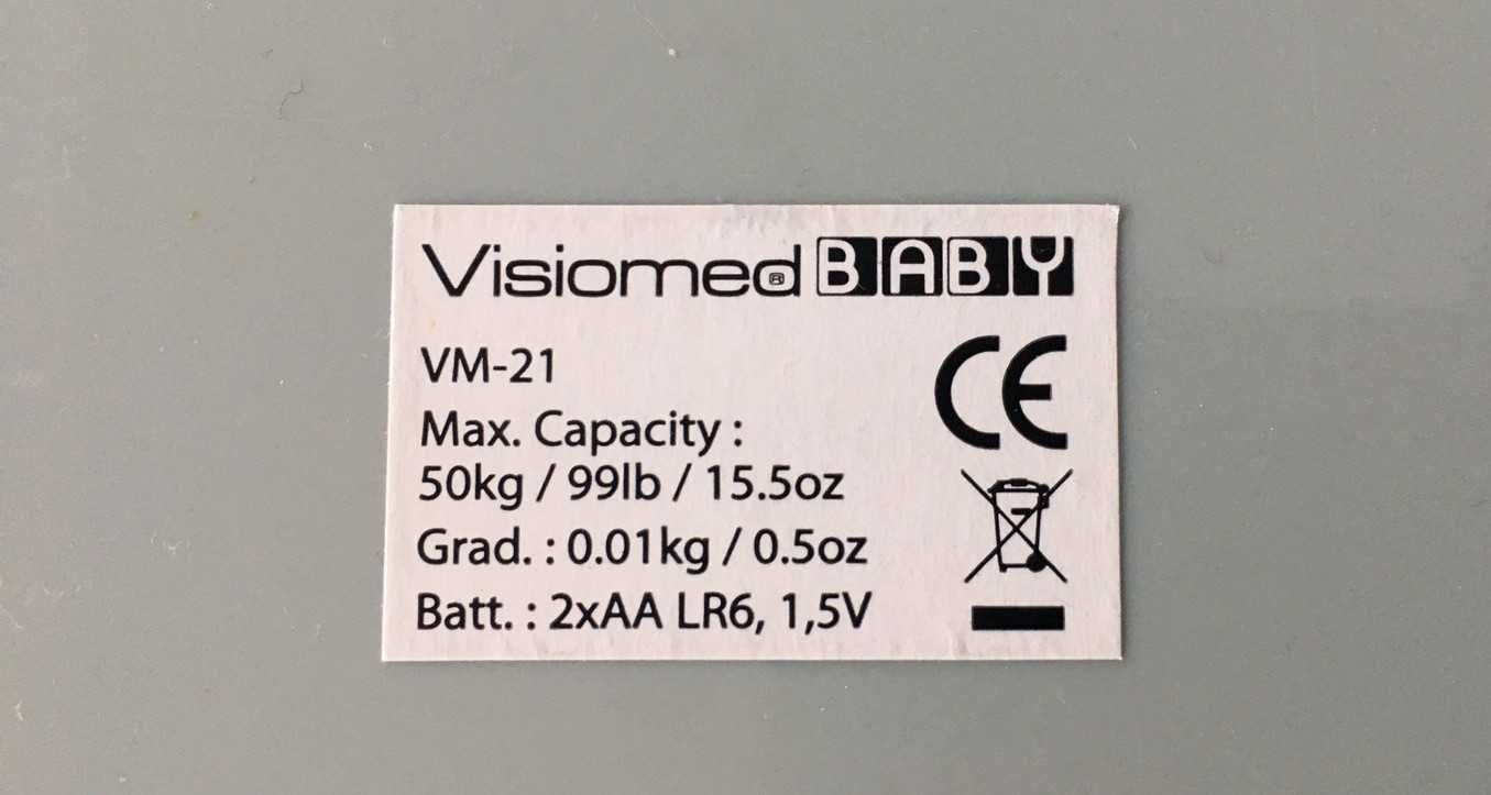 Visiomed кантар 2 в 1 Kiddy Up - Везна за бебета
