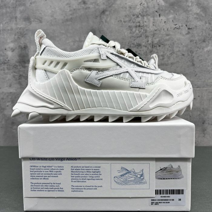 Adidasi Off White ODSY piele naturala Premium Full Box coletie noua
