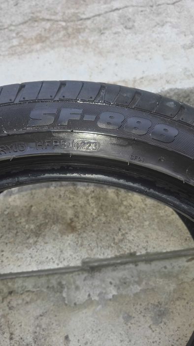 Летни гуми 225 45 R17 с борд, DOT 4223 и 4821