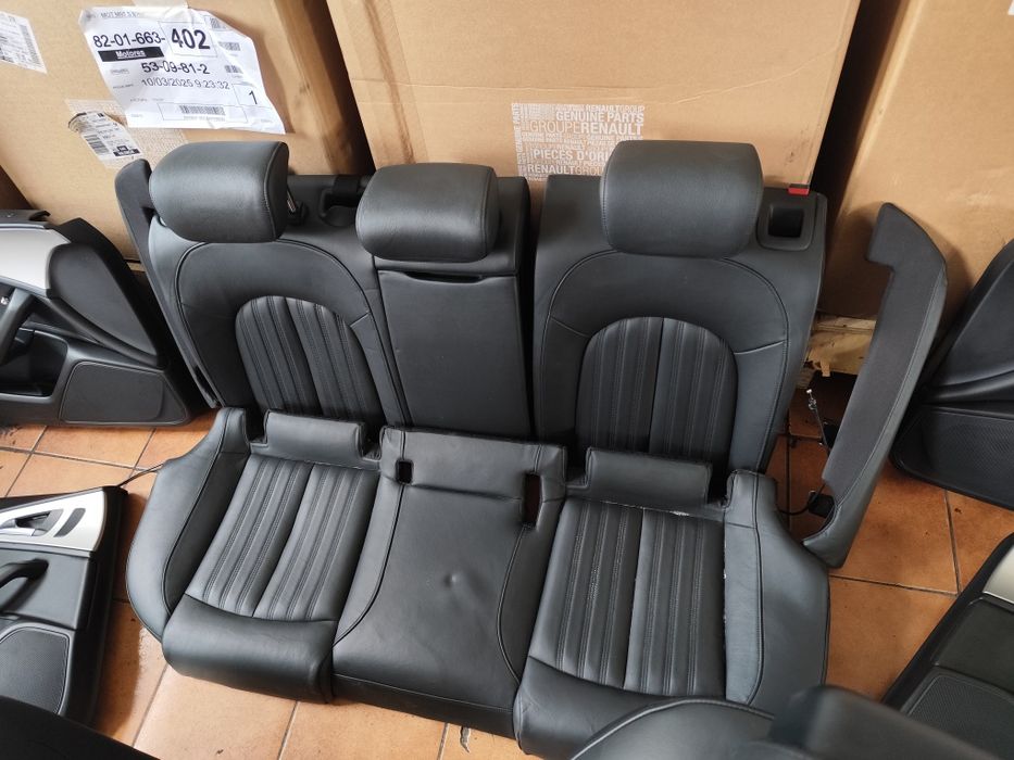 Interior sport piele audi A6 C7 4G scaune. Bancheta. Fete de uși