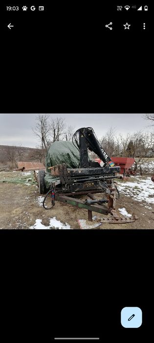 Macara camion hiab 035-2 2500 kg