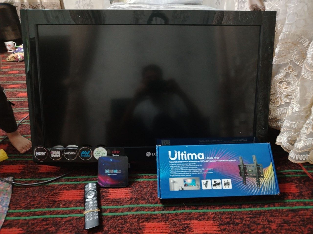 LG 32 SOTILADI smartbox rasmdagi xamasi 700 ming