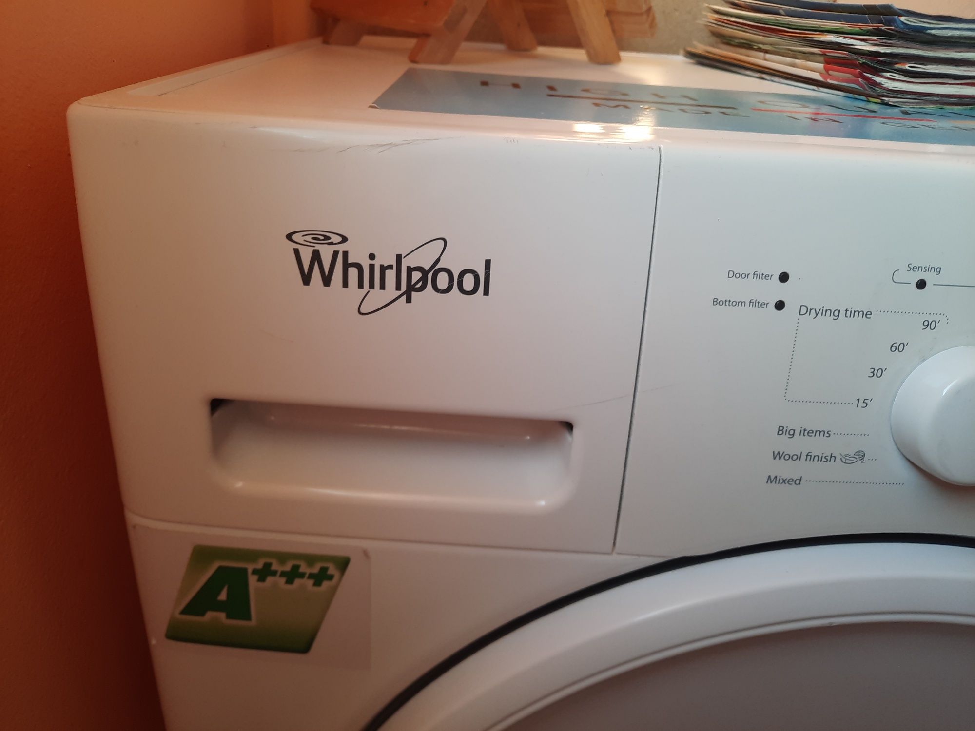 Сушилня whirlpool В много добро състояние!