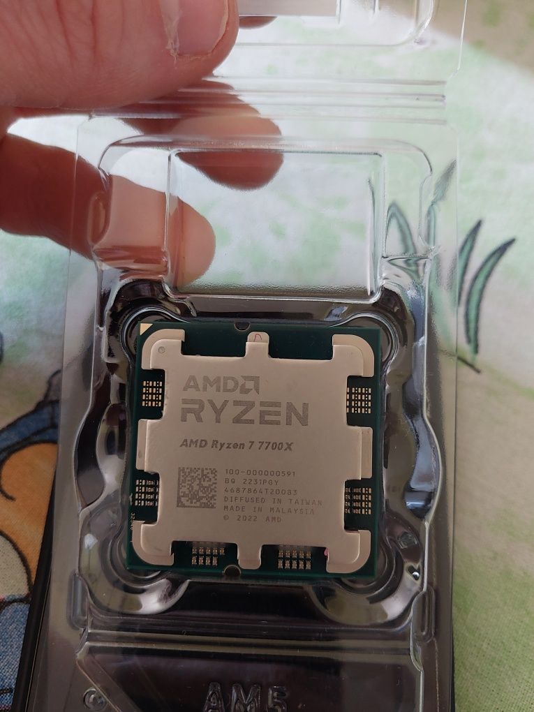 процесор Ryzen 7 7700X , АМ5 , 8-ядрен, 16-треда