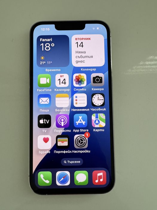 iPhone 13 pro 1 Терабайт като нов
