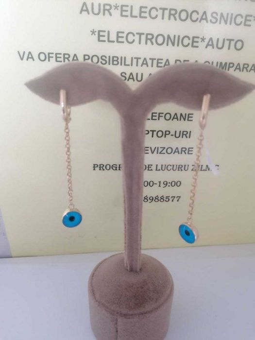 cercei aur 14k (m2) star amanet