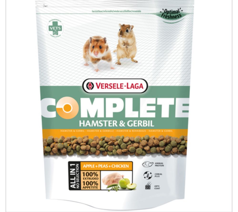 Hamster complete 500 гр. - пълноценна храна за хамстери