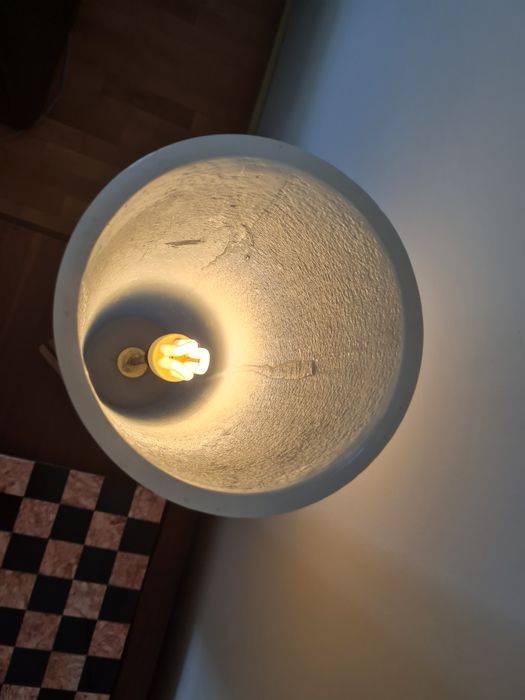 Уникална лампа синя от восък