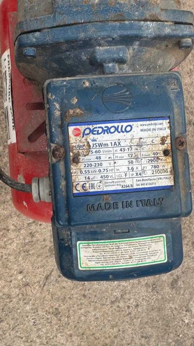 Продам насосную станцию Pedrollo JS Wm 1AX (Италия)