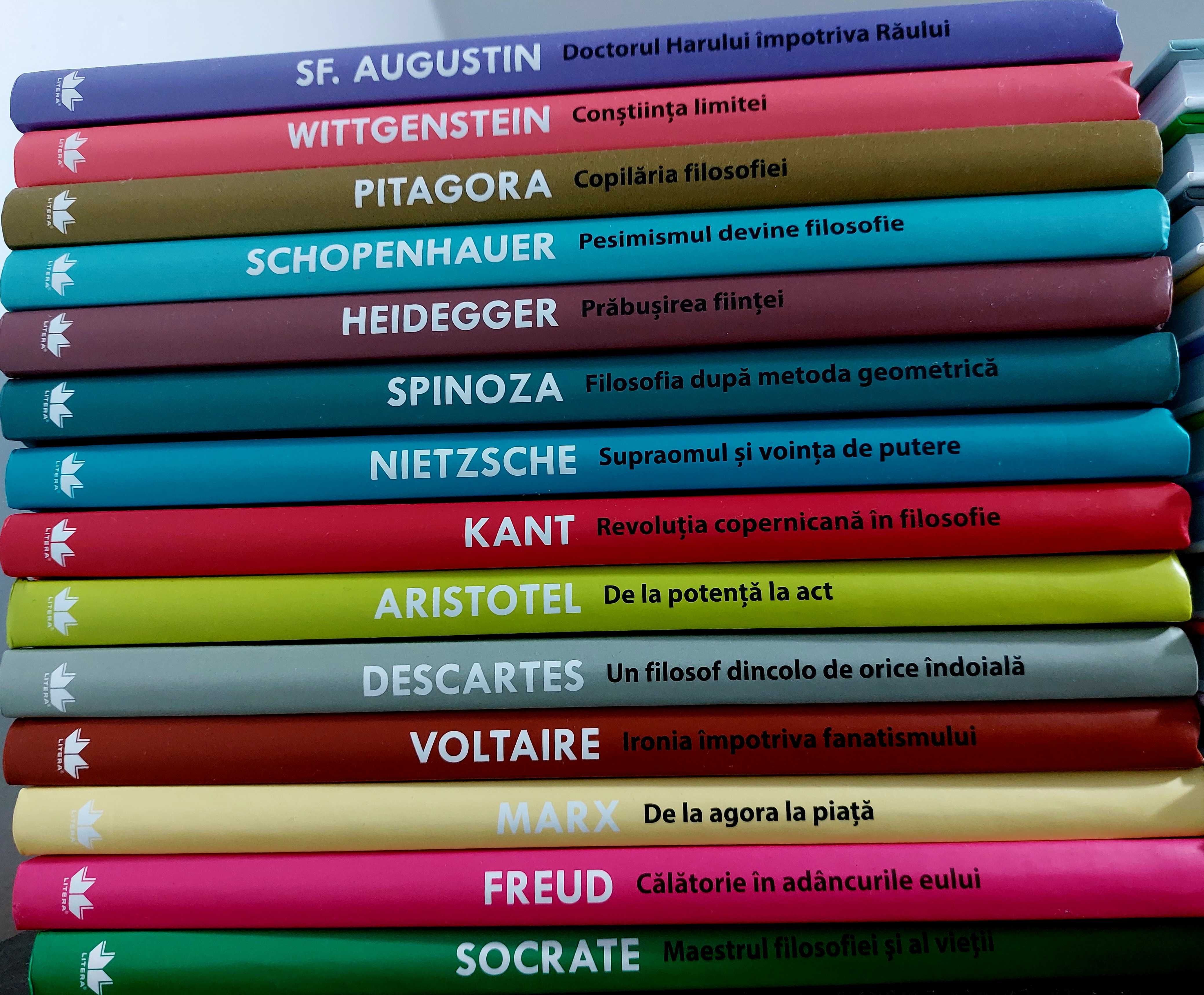 Colecția Libertatea “Descoperă Filosofia” Editura Litera (40 volume)