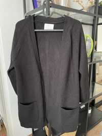 Cardigan negru Zara marime 13-14 ani 164cm sau XS adulti