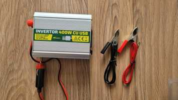 Invertor 400w cu usb pentru auto